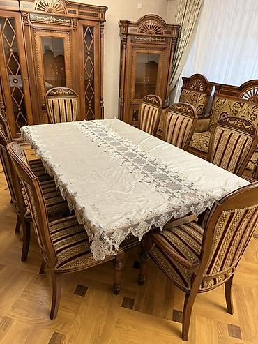 Qonaq otağı dəstləri: Masa və oturacaqlar — 4