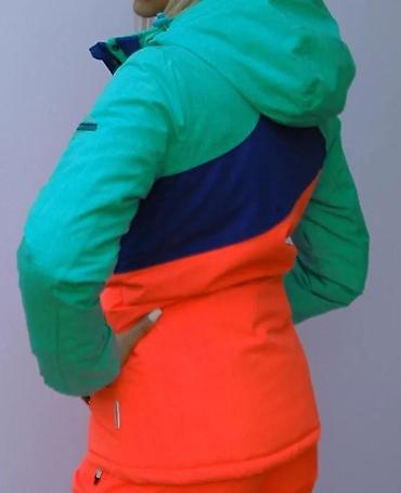 killtec jakna: Ženska zimska/ski jakna – trobojna (neon narandžasta, tirkizna — 4