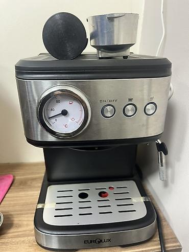 avto maqintafon: Eurolux espresso/kofe aparatı - İstilik göstəricili analoq manometr – — 1