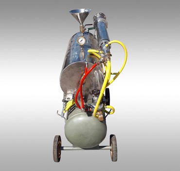 оборудование для пенобетона: Пеногенератор для пенобетона с рессивером и нержавеющим баком для