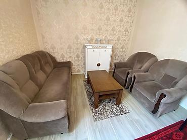 Divan və kreslo dəstləri: İşlənmiş, Divan, 2 kreslo — 1