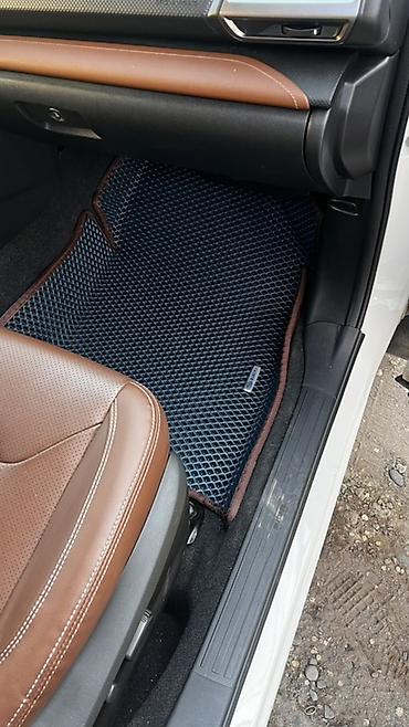 124 e500: 3D Полики Для салона Kia, цвет - Синий, Новый, Самовывоз — 2