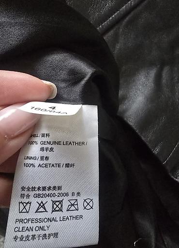 versace mindjuse: NINE WEST kožna haljina, prirodna koza, ginuine leather. Crna haljina — 2