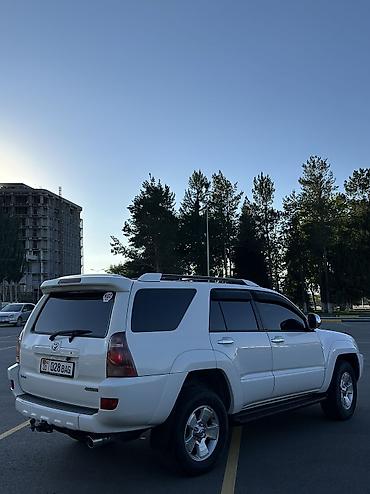 Унаа: Toyota 4Runner: 2005 г., 4 л, Автомат, Газ, Жол тандабас — 4