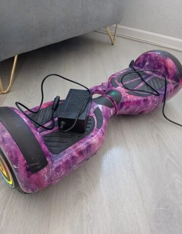 сколько стоит гироскутер в азербайджане: Hoverboard (self-balanlı skuter) - Rəng/örtük: bənövşəyi “qalaktika”