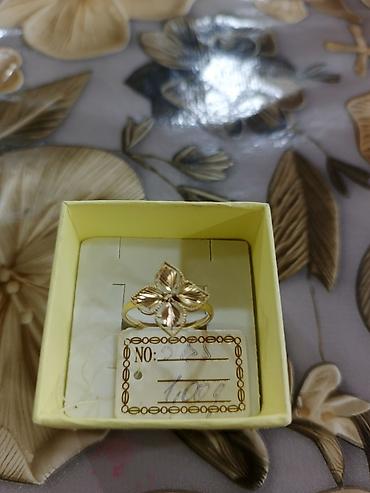 toy makyaji: Toy, Üzük, Tiffany, Sarı qızıl, 585 Əyar, Qaşsız — 3