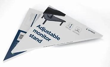 divsn 83: Trokutasto podesivo postolje za monitor – metalno - Dizajn za ugao — 4