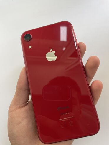 вйфон 6: IPhone Xr, Б/у, 64 ГБ, Красный, 77 %