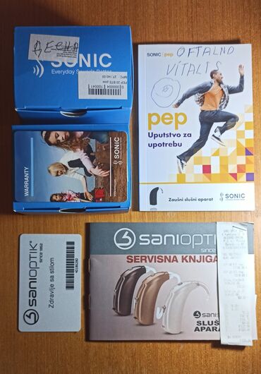 Slušni aparati: Slušni aparat SONIC PEP 20 BTE Američka firma sa proizvodnjom u — 8