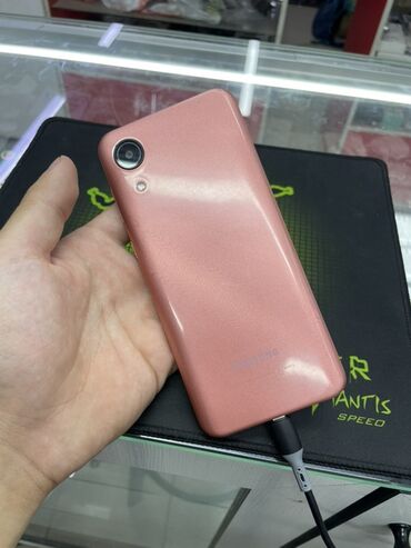 мониторы на компьютер: Samsung Galaxy A03, түсү - Кызгылт