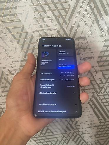 telefon barter: Redmi Note 8 Pro, 128 GB, rəng - Boz, İki sim kartlı — 2