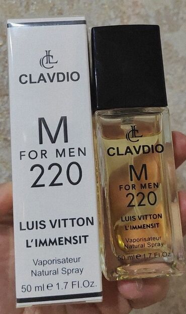 Ətriyyat: Luis Vitton L,imensite 50ml Dubay klass qaliciliqi 1 gun mukemmel