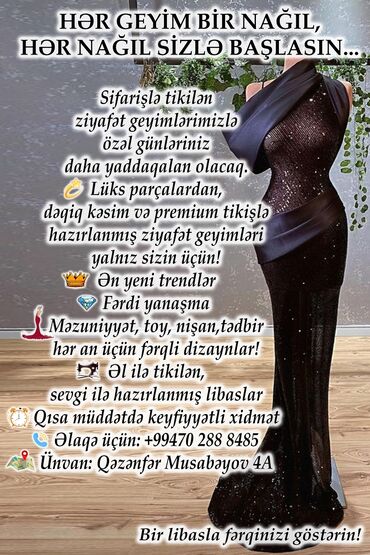 Hicab: Ziyafət donu, Maksi, M (EU 38)