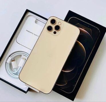 honor magic v qiymeti: IPhone 12 Pro Max, 128 GB, Qızılı, Face ID