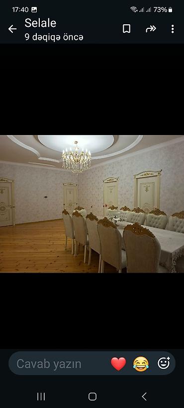 аренда и продажа недвижимости: Salam heyetde iki ev var temirlidi biri kirayededi her bir sarativar — 10
