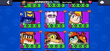 Digər: Brawl Stars oyun hesabı Əsas xüsusiyyətlər: - Kofeletilmiş profil: 14 — 10