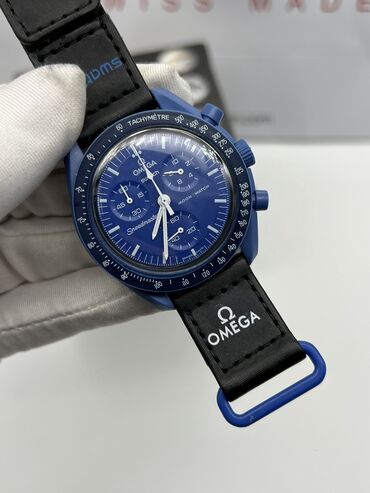 спортивные часы: Часы Omega x Swatch Mission to Neptune  ️Абсолютно новые часы ! ️В