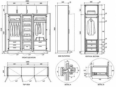 Tikinti ixtisasları: Mebel çertyojları — AutoCAD ilə Fərdi mebel üçün dəqiq və istehsala — 9