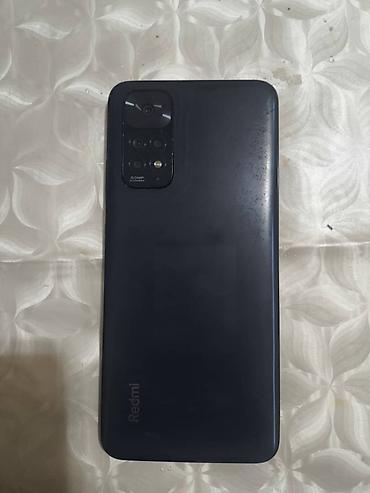 Redmi, Redmi Note 11, Б/у, 128 ГБ, цвет - Черный, 2 SIM — 2