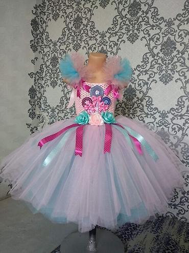 Платья: Детское платье, цвет - Белый, Новый — 14