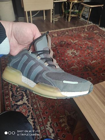адидас: Adidas kişi idman ayaqqabısı - Model: Adidas (çoxzolaqlı yan dizayn) — 4