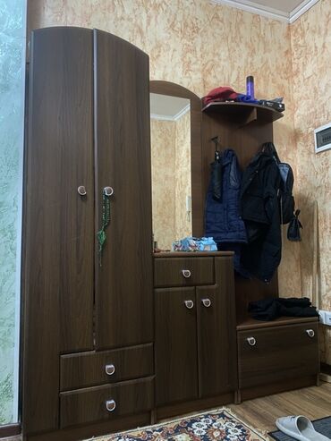 шифонеры токмок: Прихожая мебельный комплект из ЛДСП в тёплом оттенке «тёмный орех»