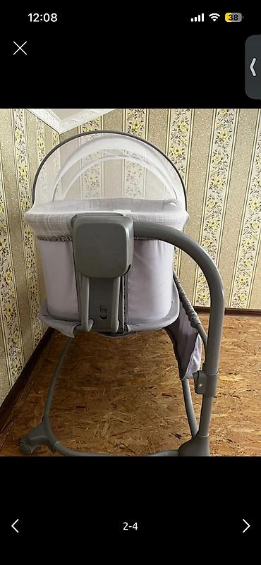 детский көйнөк: 🍼 Электрическая кроватка-люлька для малыша Продам удобную — 4