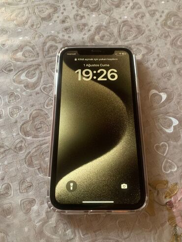 iphone 11 barter var: IPhone 11, 128 GB, Ağ, Face ID