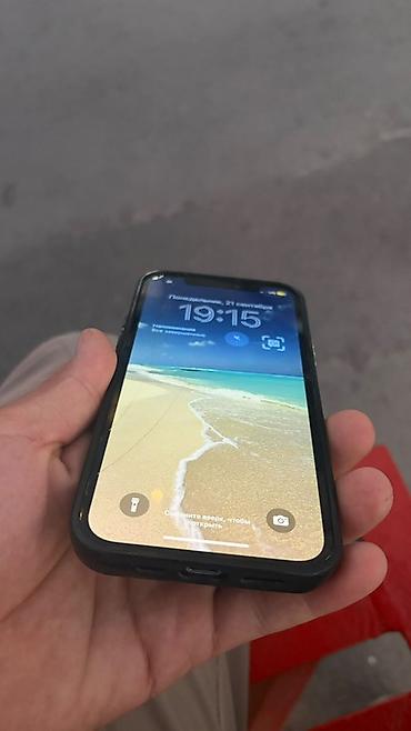 Apple iPhone: IPhone 12, Б/у, 64 ГБ, Синий, Чехол, 76 % — 12