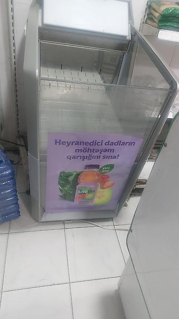 Soyuducu avadanlığı: Mağaza üçün şüşə vitrinli içki soyuducusu - Tip: Şaquli, ön hissəsi — 3