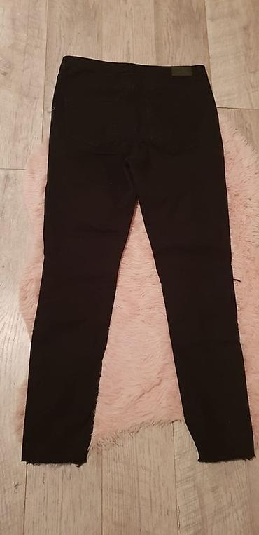 yeezy patike cena: Crne ženske farmerke – uski kroj (skinny), srednji struk. - — 1