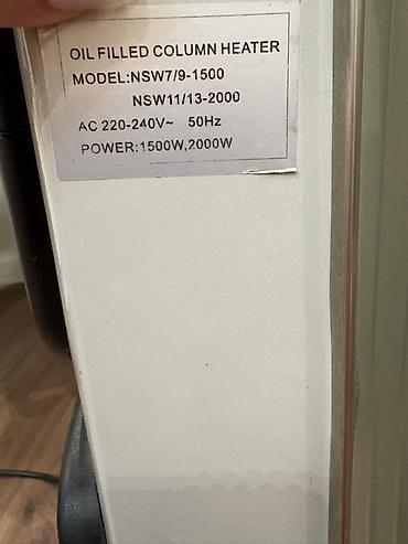 radiator panel: SuPPeRR İşleyirrr 👍🏻👍🏻Her şey qaydasındadırr 👍🏻 NIKAI yağla doldurulan — 4