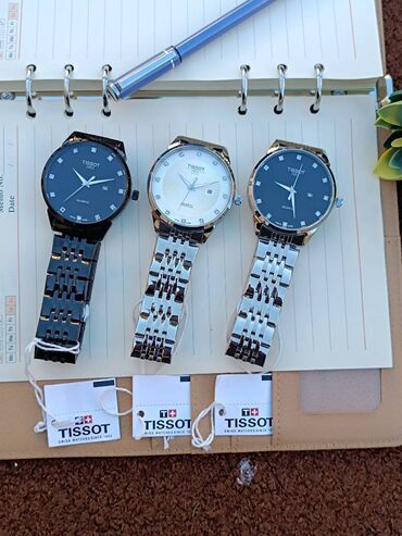 tissot saat: Yeni, Qol saatı, Tissot, rəng - Qara