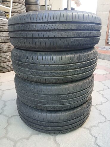 Шины: Шины 195 / 65 / R 15, Б/у, Комплект, Легковые, Япония, Dunlop