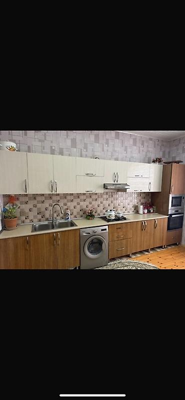 qaz sobasl: Mətbəx mebeli dəsti - Uzun xətt üzrə modul mətbəx dəsti: yuxarı və — 1