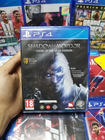 Video oyunlar və konsollar: Ps4 shadow of mordor 📀Satışda ən münasib qiymətlərlə Playstation 4,5