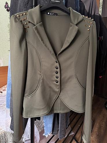 Пиджаки, жакеты: Женские жакеты (2 модели) 1) Жакет H&M без воротника 500с новый - — 3