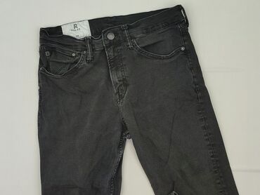plisowane spodnie reserved: H&M, Jeans for men, size L (EU 40)