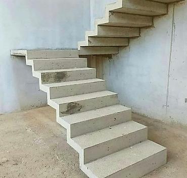 Beton işləri: Monolit beton pilləkənlərin layihələndirilməsi və hazırlanması xidməti — 5
