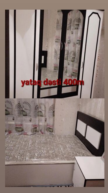 divar rəf: İkinəfərlik çarpayı, Dolab