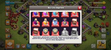 İT, komputerlər, əlaqə: Clash of Clans hesabı – Asıl Kənd və İnşaatçı Bazasına malik aktiv — 7