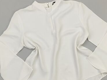 białe bluzki z golfem: Bluzka Damska, Zara, M, stan - Bardzo dobry