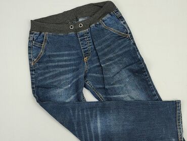 calvin klein vintage jeans: Spodnie jeansowe, 8 lat, 122/128, stan - Dobry