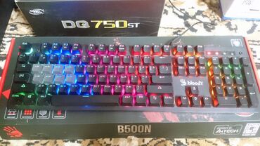 материнские платы ddr4: Клавиатура, A4Tech, Механикалык, Зымдуу туташтыруу