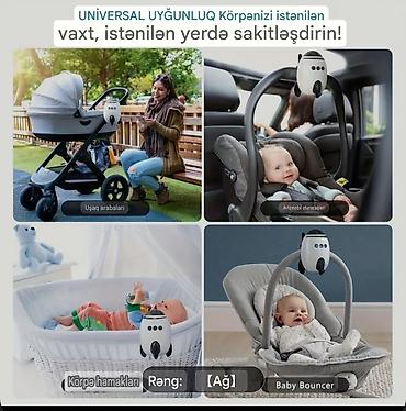 Nənnilər: Uşaq arabası və Beşik üçün Sakitləşdirici. 3-ü 1-də Uşaq — 4
