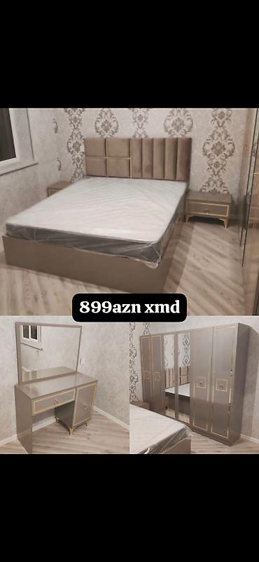 yataq desti: Yataq otağı dəsti Komplekt: - Yataq çarpayısı (başlıqla) - 2 ədəd — 1