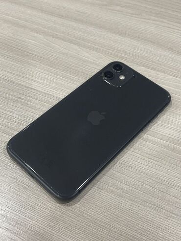 11 про телефон: IPhone 11, Б/у, 128 ГБ, Black Titanium, Чехол, 100 %