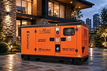 бак кыйгыч: Дизельный генератор Excalibur Heavy Duty — тихий силовой агрегат в — 1
