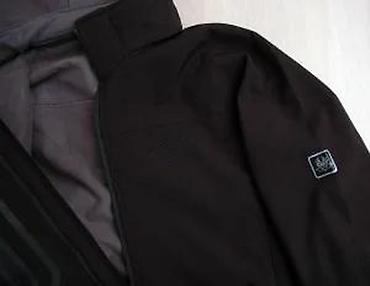Kožne jakne: Crna muška softshell jakna brenda Mountain Sport sa kapuljačom. Jakna — 26