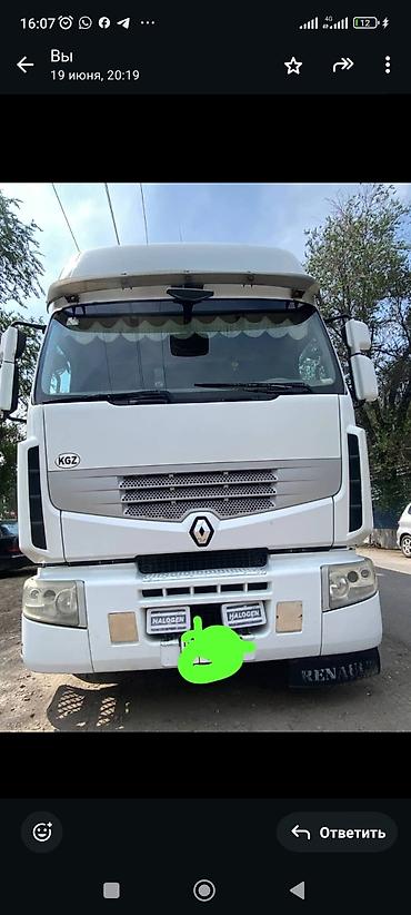 Тягачи: Тягач, Renault, 2012 г., Тентованный — 3